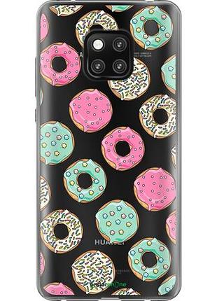 Чехол на huawei mate 20 pro пончики 1 "4657u-1567-10746"