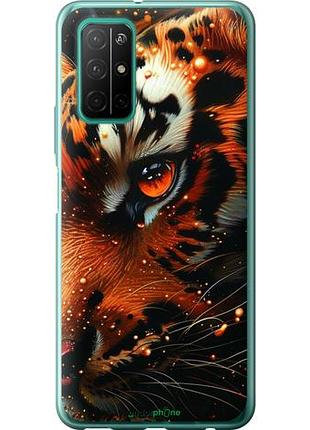 Чехол на huawei honor 30s tiger "6053u-1897-10746"