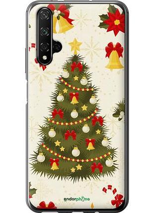 Чехол на huawei honor 20 новогодняя елка "4198u-1697-10746"