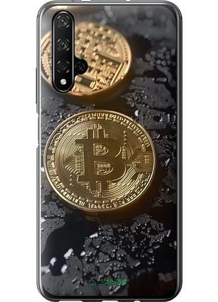 Чехол на huawei honor 20 вулканический bitcoin "6092u-1697-10746"