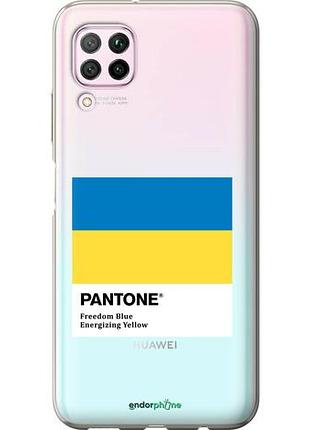 Чехол на huawei p40 lite прапор пантон "5275u-1887-10746"