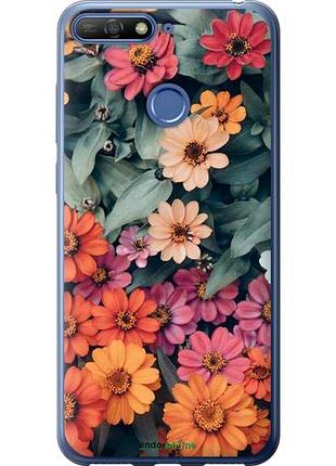 Чехол на huawei honor 7a pro beauty flowers "4050u-1440-10746"