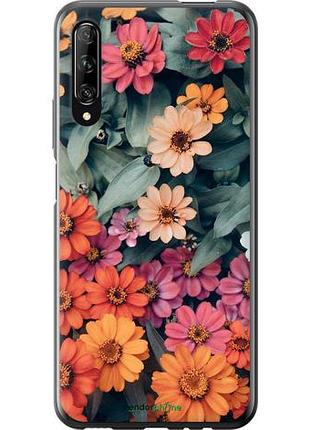 Чехол на huawei p smart pro beauty flowers "4050u-1906-10746"