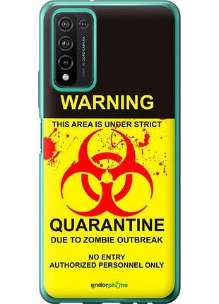Чехол на huawei honor 10x lite biohazard 9 "4825u-2198-10746"