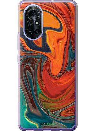 Чехол на huawei nova 8 абстрактный фон "4547u-2245-10746"