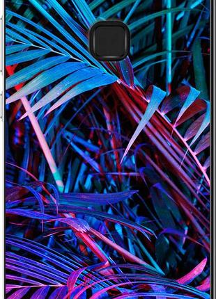 Чехол на huawei p10 lite папоротник под ультрафиолетом "4069u-896-10746"