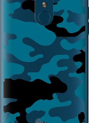 Чохол на lg k8 2018 камуфляж прозорий фон "4877u-1384-10746"