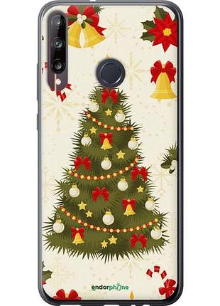 Чехол на huawei p40 lite e новогодняя елка "4198u-1875-10746"