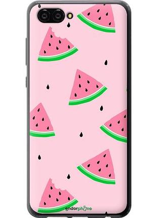 Чехол на huawei nova 2s розовый арбуз "4314u-1388-10746"