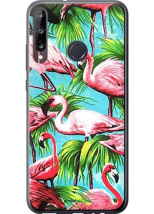 Чехол на huawei p40 lite e tropical background "4016u-1875-10746"