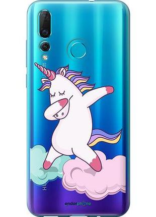 Чехол на huawei nova 4 единорог "4702u-1632-10746"