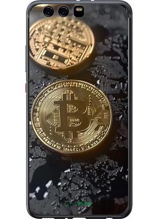 Чехол на huawei p10 plus вулканический bitcoin "6092u-963-10746"