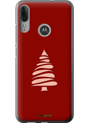 Чехол на motorola moto e6 plus новогодний 15 "4628u-1780-10746"