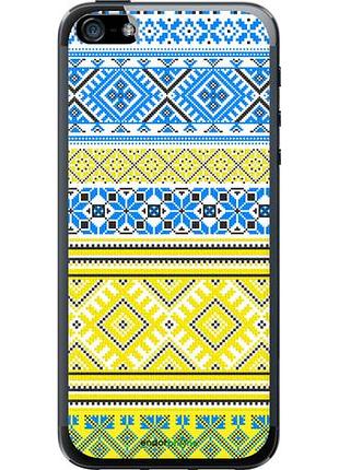 Чехол на iphone 5s вышиванка 40 "1174u-21-10746"