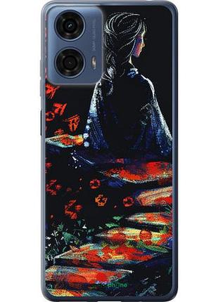 Чохол на motorola moto g24 power мрійлива дівчина "6042u-3665-10746"