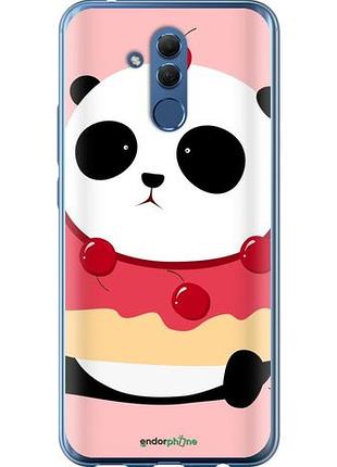 Чохол на huawei mate 20 lite панда з пончиком "3991u-1575-10746"