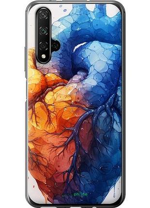 Чехол на huawei honor 20 арт-сердце "6034u-1697-10746"