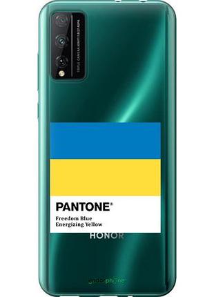Чехол на huawei honor play 4t pro прапор пантон "5275u-1914-10746"