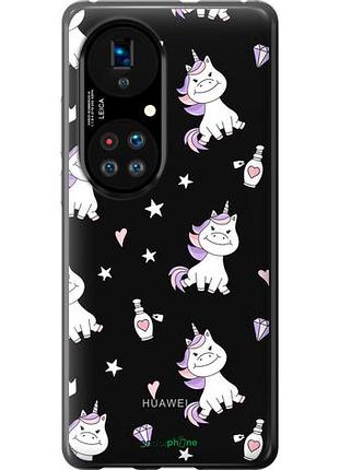 Чехол на huawei p50 единорожка v2 "4703u-2292-10746"