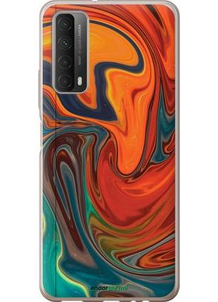 Чехол на huawei p smart 2021 абстрактный фон "4547u-2100-10746"