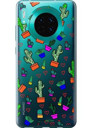 Чехол на huawei mate 30 кактусы 4 "4856u-1773-10746"