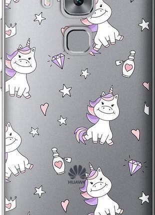 Чехол на huawei nova plus единорожка v2 "4703u-961-10746"