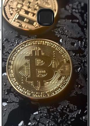 Чехол на huawei p10 lite вулканический bitcoin "6092u-896-10746"