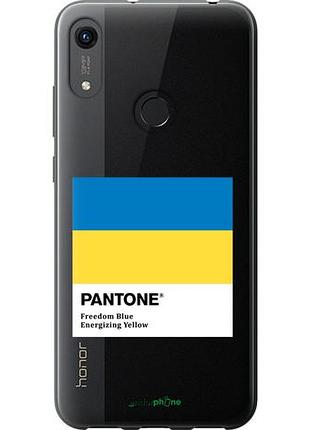 Чехол на huawei y6s прапор пантон "5275u-1871-10746"