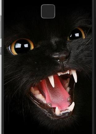 Чехол на huawei p9 lite чёрная кошка "932u-298-10746"