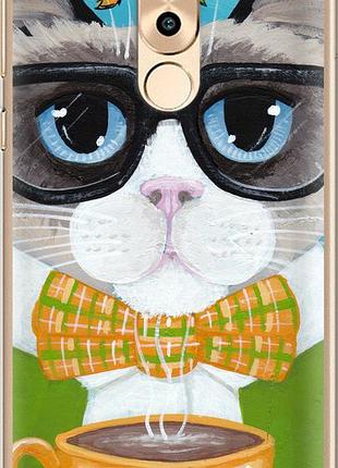 Чехол на huawei gr5 2017 cat&coffee "4053u-473-10746"