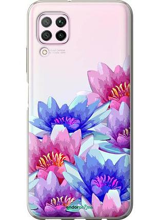 Чехол на huawei p40 lite лотос "4862u-1887-10746"