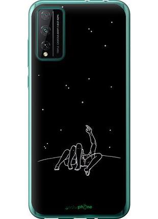 Чехол на huawei honor play 4t pro романтика "4306u-1914-10746"