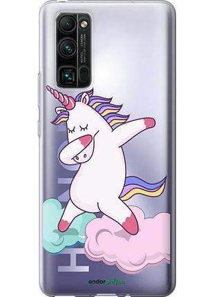 Чехол на huawei honor 30 pro единорог "4702u-1920-10746"