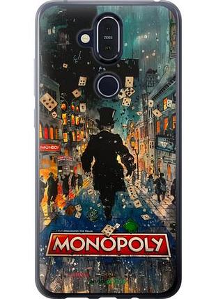 Чехол на nokia 8.1 метрополис игры "6085u-1620-10746"