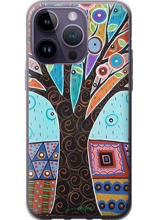 Чехол на iphone 14 pro max арт-дерево "4008u-2667-10746"
