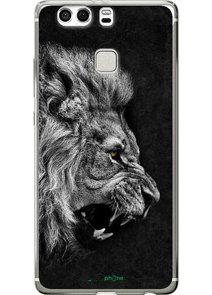 Чехол на huawei p9 plus лев "1080u-300-10746"