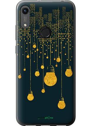 Чехол на huawei honor 8a иллюстрация ночного города "4162u-1635-10746"
