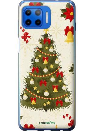 Чохол на motorola moto g plus новорічна ялинка "4198u-2202-10746"