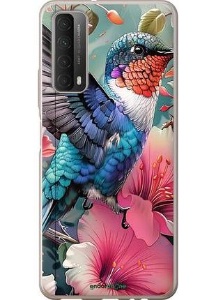 Чехол на huawei p smart 2021 сказочная колибри "6051u-2100-10746"