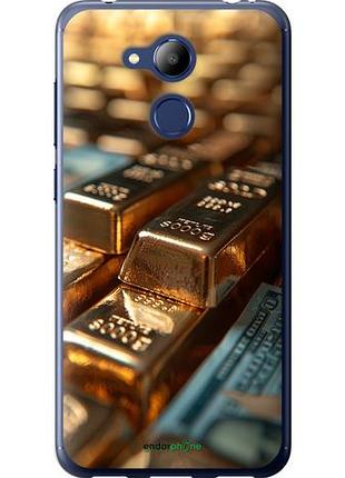 Чехол на huawei honor 6c pro сияние золота "6104u-1358-10746"