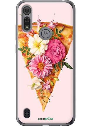 Чехол на motorola e6s pizza "4492u-2001-10746"
