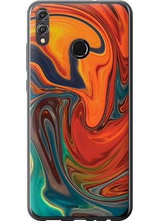 Чехол на huawei honor 8x абстрактный фон "4547u-1596-10746"