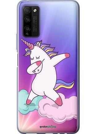 Чехол на huawei honor 30 lite единорог "4702u-2074-10746"