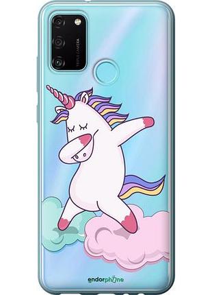Чехол на huawei honor 9a единорог "4702u-1900-10746"