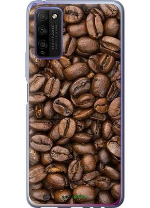 Чехол на huawei honor 30 lite зёрна кофе "783u-2074-10746"