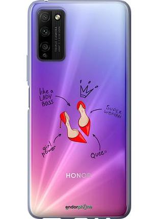 Чехол на huawei honor 30 lite женщина "4599u-2074-10746"