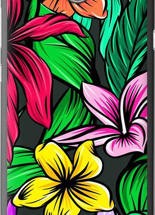 Чехол на huawei y5 ii тропические цветы 1 "4753u-496-10746"