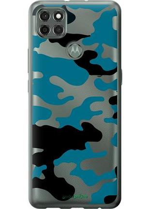 Чехол на motorola g9 power камуфляж прозрачный фон "4877u-2229-10746"
