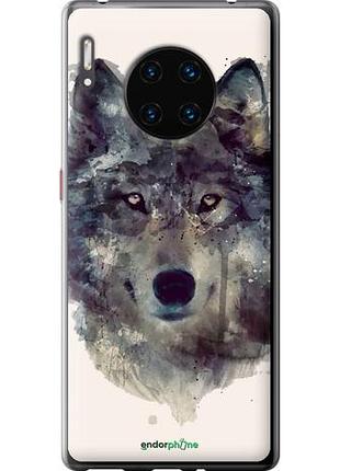 Чехол на huawei mate 30 pro волк-арт "4163u-1796-10746"