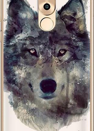 Чохол на huawei honor 6x вовк-арт "4163u-460-10746"